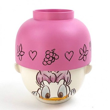 【震撼精品百貨】Donald_唐老鴨~日本迪士尼 Disney 湯碗飯碗兩入組-黛西*26706