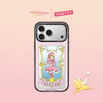 庫洛魔法使：透明牌篇 | CASETiFY聯名系列 小櫻透明牌 iPhone 17/Air/ Pro/Pro Max/16/16 plus手機保護殼