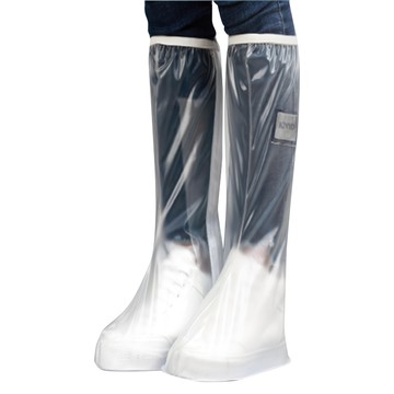 Kinyo 磨砂白防雨鞋套 RAS-5730 L  透明  1組