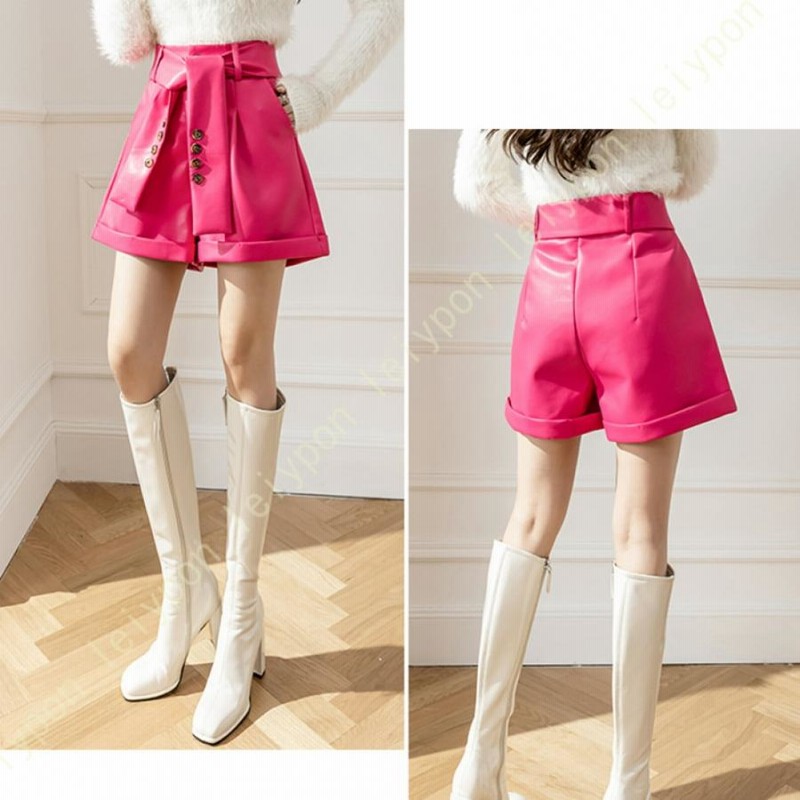 DIESEL☆ショートパンツ☆リボンベルト☆新品未使用☆ピンク☆ ベルトレザーショートパンツ DPB71148 – CRAMMY