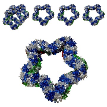 煥佑 星星吊飾 節慶裝飾 派對佈置 居家裝飾  6入  35公分  多色