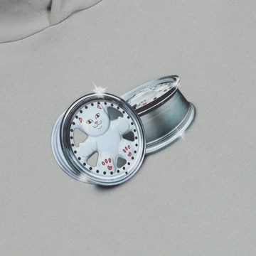 NERM ON WHEELS HOODIE (GREY)