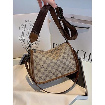 流行包包女2025新款潮高級質感時尚簡約休閑大容量腋下單肩斜挎包