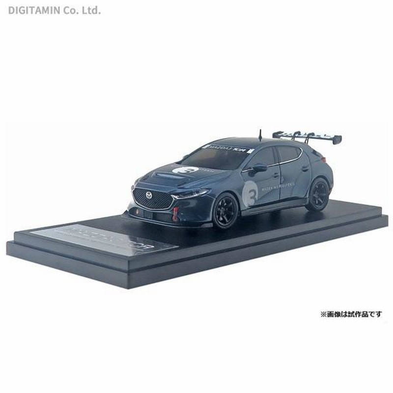 ハイストーリー　MAZDA3 ミニカー 1/43 MAZDA3 SEDAN (2019) チタニウムフラッシュマイカ【HS259TI