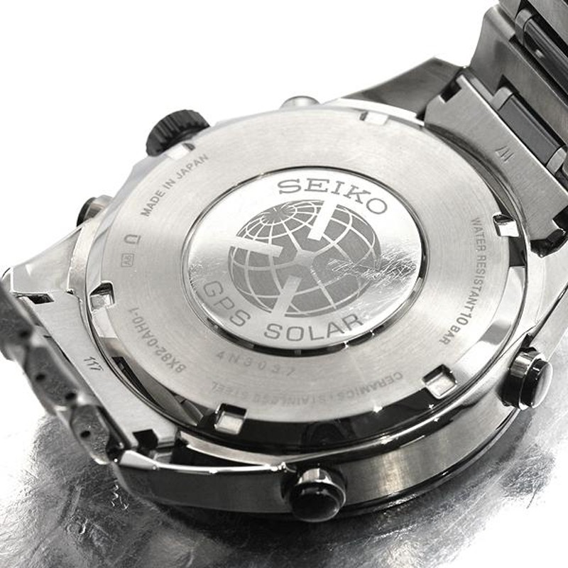 セイコー SEIKO アストロン SBXB029 8X82-0AH0-1 ソーラー電波 SS/セラミック 黒文字盤 メンズ腕時計 |  LINEショッピング