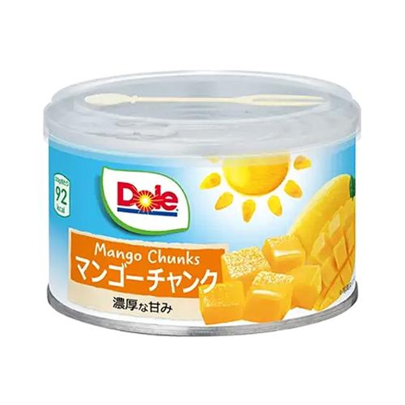 LINEショッピング　マンゴーチャンク　ドール　Dole　缶詰（234ｇ）×24個×2セット