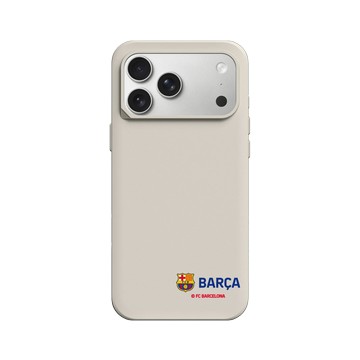 iPhone 17 Pro Max SolidX 貝殼灰 - FC Barcelona - Logo - Mini Edition