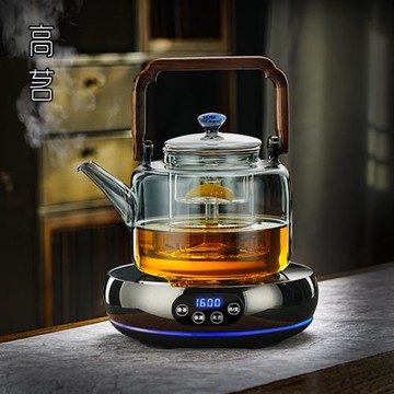 新型高端煮茶電陶爐套裝2025新款復古小型圍爐煮茶爐大功率燒茶爐