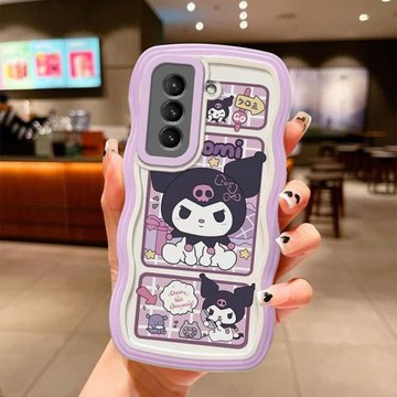 適用于三星S21手機殼日韓少女galaxy s21ultra保護套ins風可愛女生samsung s21+個性庫洛米s21fe硅膠卡通潮女
