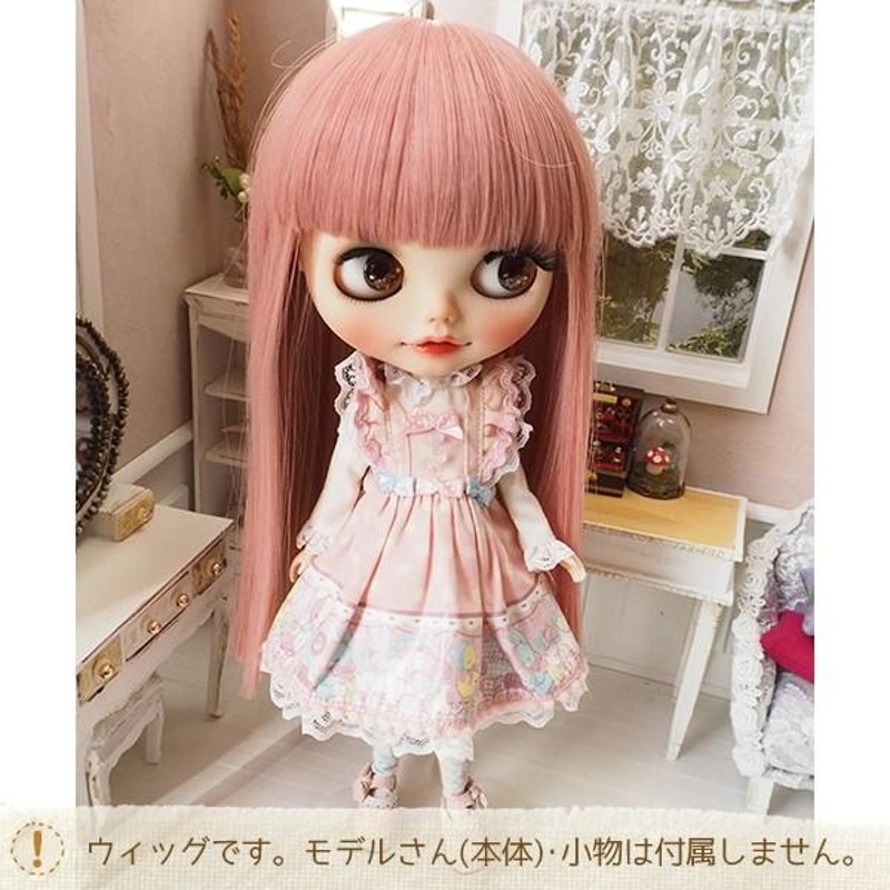 ネオブライス ウィッグ ぱっつんストレート フェアリーピンク 10インチ ☆ゆうメール可☆ /ドール Blythe Pulip プーリップ |  LINEブランドカタログ