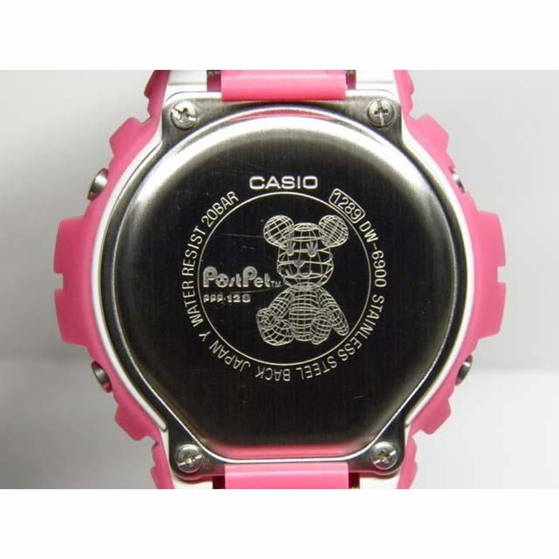 DW-6900BMO-9JR PostPet(ポストペット ポスペ)モモ ソネットエンタテインメント CASIO(カシオ)G-SHOCK(ジーショック)【未使用品】  | LINEショッピング