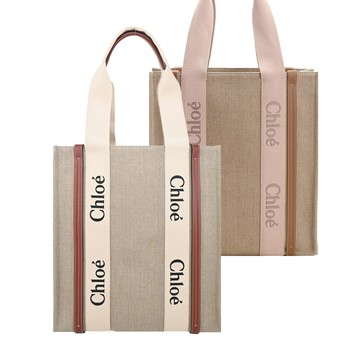 Chloe Woody tote bag 新款帆布直立托特包(多色選)