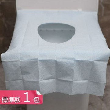 【荷生活】獨立包裝防水拋棄式馬桶坐墊紙 旅行飯店公廁隔離墊10片-標準型1包組
