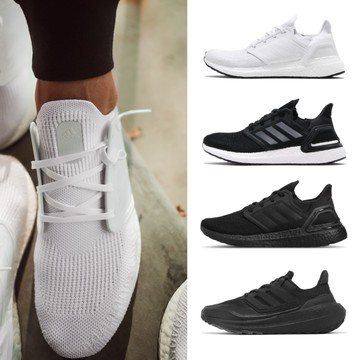 adidas 愛迪達 慢跑鞋 UltraBOOST 20 男鞋 白 黑 路跑 緩震 馬牌輪胎底 運動鞋 單一價