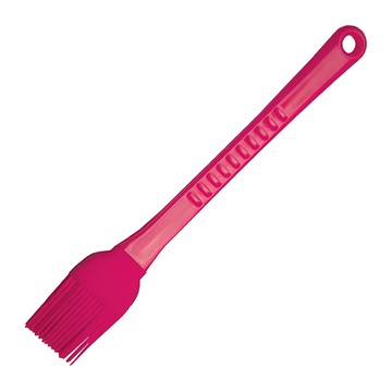 FOX RUN 矽膠醬料刷  耐熱230度C  適合手洗  搭配柔軟海綿  22.8 x 3.3 x 1.2cm  桃色  1支