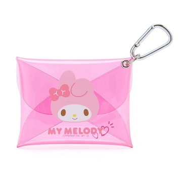 【震撼精品百貨】My Melody 美樂蒂~日本SANRIO三麗鷗 美樂蒂迷你透明包附扣環*22717