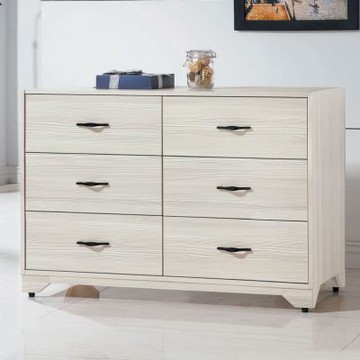 文創集 尼利4尺六抽斗櫃-121x47x85cm免組