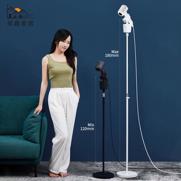免運 公司貨 吹風機架 置物架 小魔女立式電吹風機支架電動旋轉遙控可升降懶人落地吹發架充電式工廠直銷 售後保障 全館折扣 5h816