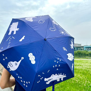 La la la 超輕量兩用晴雨傘__鱷魚