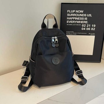 女士雙肩包女防潑水牛津布輕便戶外旅行小背包出游大學生書包潮