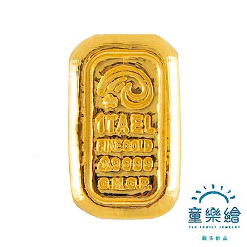 童樂繪金飾1台兩幸運星luckystar黃金金塊金條(投資 送禮)