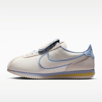 Nike 耐吉 W Cortez IW6363-117 女 休閒鞋 復古鞋 阿甘鞋 翻蓋鞋舌 米白 氫藍