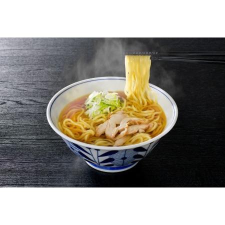 ふるさと納税 まる梅温かい肉中華（ラーメン）と新食感の泡麩（焼麩）　生麺（150g）×3人前セット！ 山形県河北町