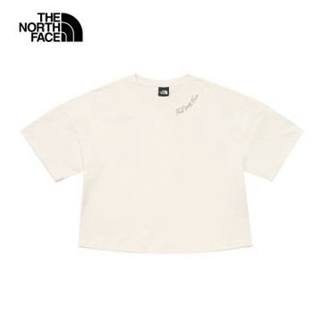 The North Face W HEAVYWEIGHT TNF SCRIPT CROP OVS SS TEE 女 短袖上衣 NF0A8GW6QLI