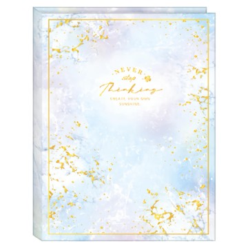 SEASON Paper&Gift 四季紙品禮品 A4精裝資料簿 30入-藍紋  1本