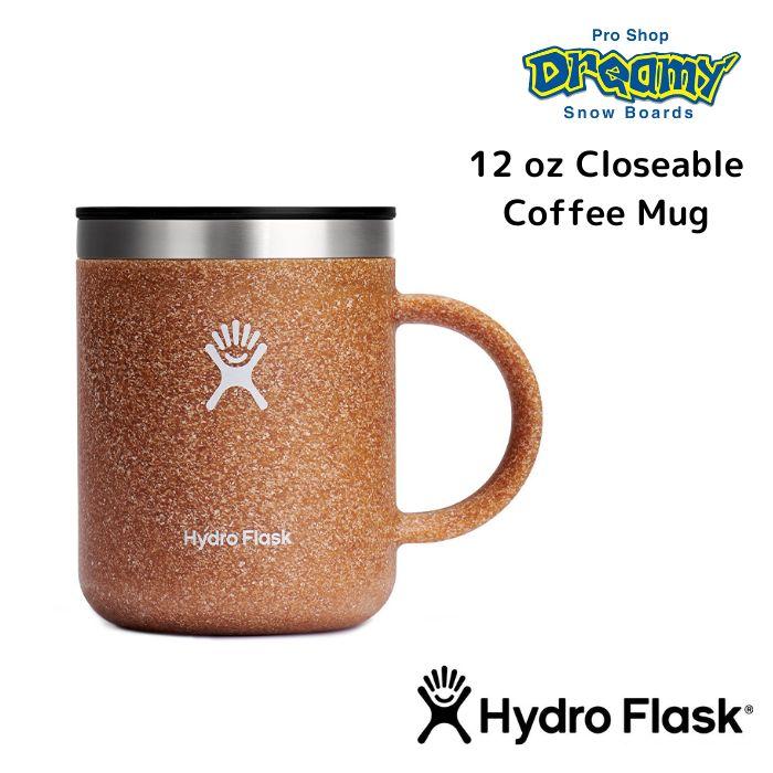 HydroFlask ハイドロフラスク 12 oz Closeable Coffee Mug Bark 8901080110222 354ml ステンレス コーヒー マグカップ 正規