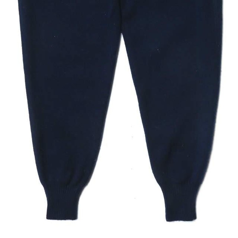 ドゥロワー Drawer ウールカシミヤ12Gニットパンツ 6514-106