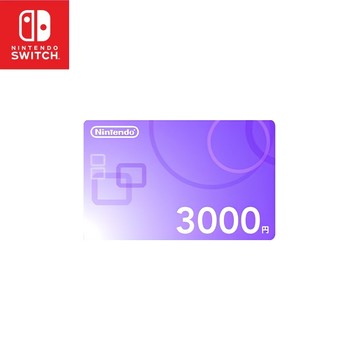 【Nintendo 任天堂】Switch 日本 eShop Nintendo 預付序號 JPY 3000