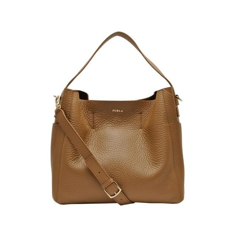 フルラ バッグ FURLA ショルダーバッグ 2way CAPRICCIO M HOBO ホーボー キャメル NOCE レザー NIRVANA  DOUBLE 850925 | LINEショッピング