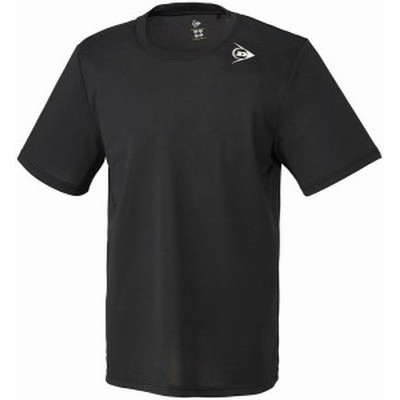 DUNLOP ダンロップテニス テニス ダンロップ DUNLOP ユニセックス Tシャツ DAL-8143 20SS ブラツク Tシャツ(dal8143-900)