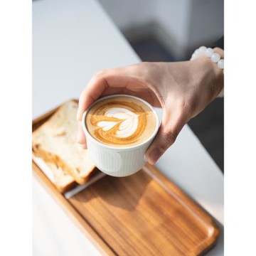 Loveramics愛陶樂北歐直紋咖啡杯拿鐵摩卡卡布杯拉花杯陶瓷杯
