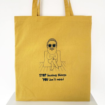 Stop Buying Tote 環保袋