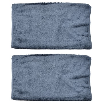 non-no 儂儂 極蓬吸水毛巾 尺寸85x34cm 100%純棉 柔軟蓬鬆  寶石藍  2條