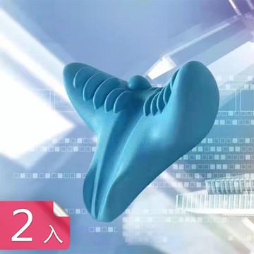【荷生活】硬度適中精準穴位按摩器 肌肉疲勞緩解指壓按摩枕-2入組