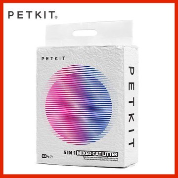PETKIT 佩奇 小佩5合1活性碳混合貓砂 7L 貓砂機 貓便盆 貓沙盆 貓砂盆 貓廁所 強強滾生活
