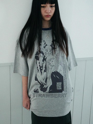 Berry EP1 Overfit T-shirt [Melange grey]