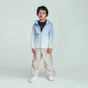 GIORDANO 童裝3M防潑水抗UV可調節抽繩長褲