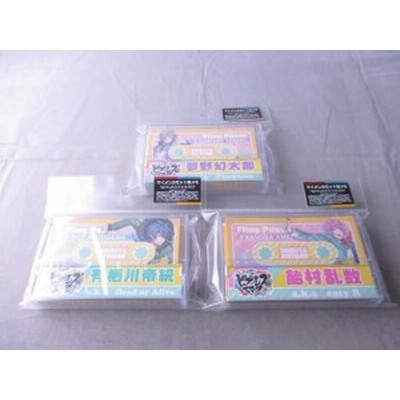  未開封 ヒプノシスマイク マイメンカセット型メモ Fling Posse メモ帳 3点セット 飴村乱数 有栖川帝統 夢野幻太郎