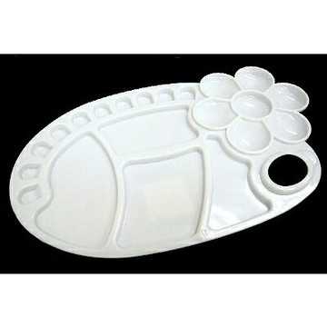 7117 -【禹華企業】專家調色盤 (大) 33.4x19.8cm 多格 碟皿 ☆台灣品牌 O-012-3