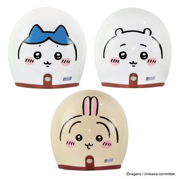 【吉伊卡哇】 3/4罩復古安全帽 ちいかわ 小可愛 小八貓 烏薩奇 造型安全帽 情人節禮物 生日禮物 日落小物