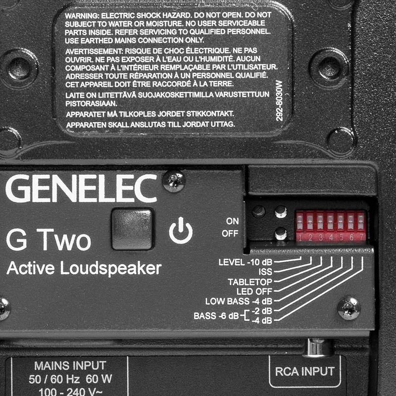 Genelec ジェネレック G Two アクティブスピーカー (1本) (ブラック) モニタースピーカー