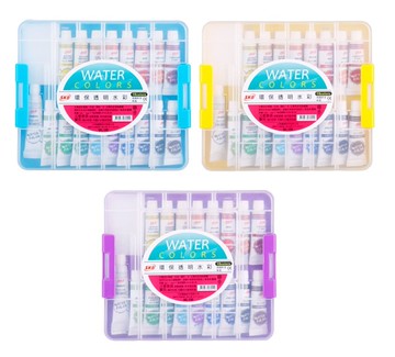 SKB 文明 WL-130 環保透明水彩 (18色組)