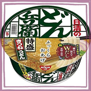 日清食品 どん兵衛 特盛きつねうどん [西] 130G×12個