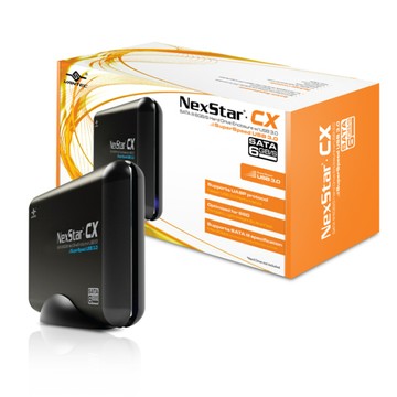 凡達克 NexStar CX USB 3.0 3.5吋硬碟外接盒(NST-316S3-BK)