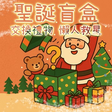 廢物專賣店 聖誕盲包 懶人救星 交換禮物 地獄禮物 盲包 聖誕禮物 聖誕交換禮物 驚喜盒 聖誕小物 可愛小禮物 隨機驚喜