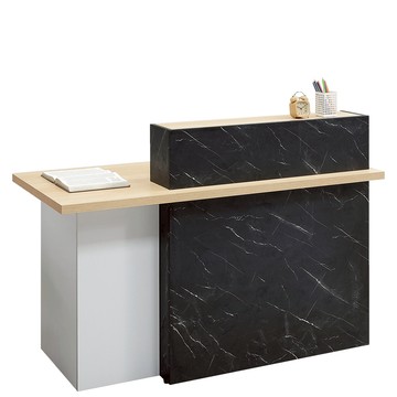 【Hampton 漢汀堡】微特4.85尺櫃台桌-坐左(桌子/桌/櫃台桌/工作桌)